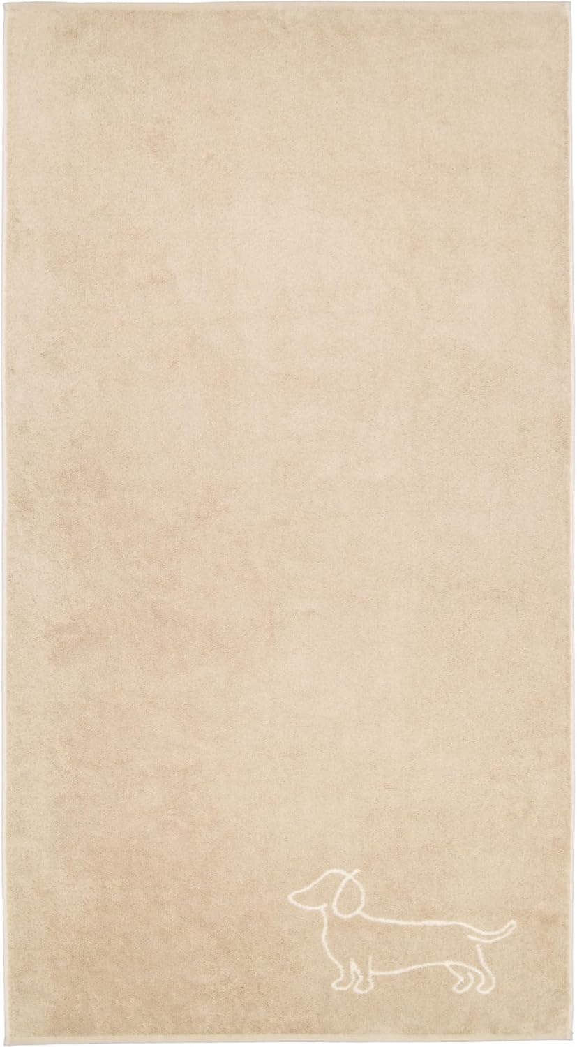Cawö Handtücher WE Love Dogs Companion 6248 Natur-Beige - 33 Duschtuch 80x150 cm, Duschtuch 80x150 c
