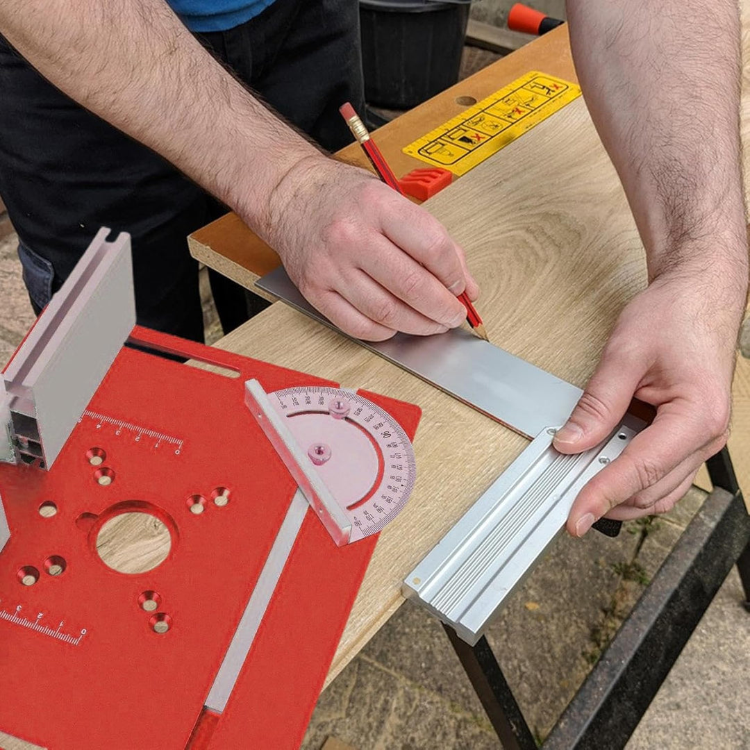Frästisch-Einsatzplatine, Frästisch-Einsatz | Holzbearbeitungsbänke Präzise Tischoberfräsen Holzbear