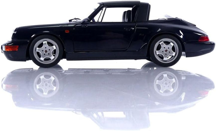 Norev kompatibel mit Porsche 911 (964) Carrera 4 Targa 1991 dunkelblau metallic Modellauto 1:18