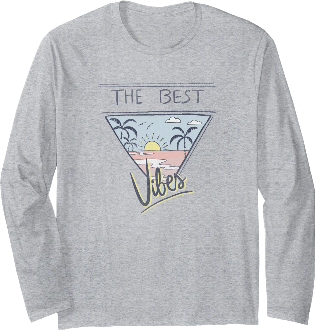Die besten Vibes Langarmshirt