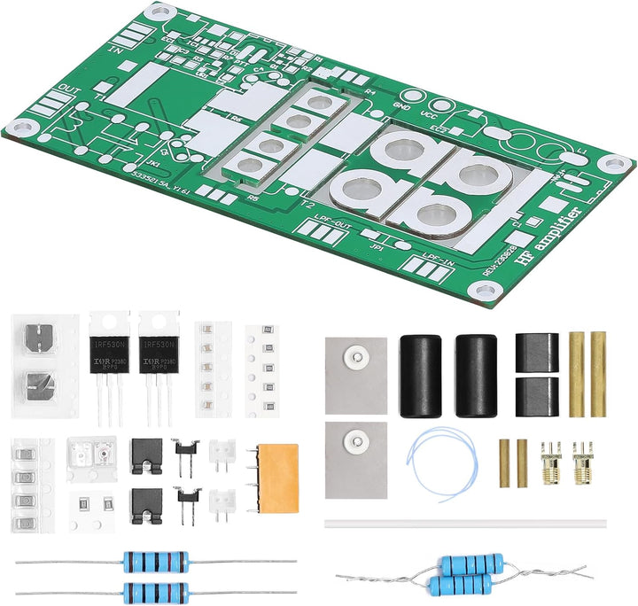 Leistungsverstärker-Bausatz, DIY Kit 70 W SSB Linear HF Leistungsverstärker 3,5–30 für FT-817 KX3 Ra