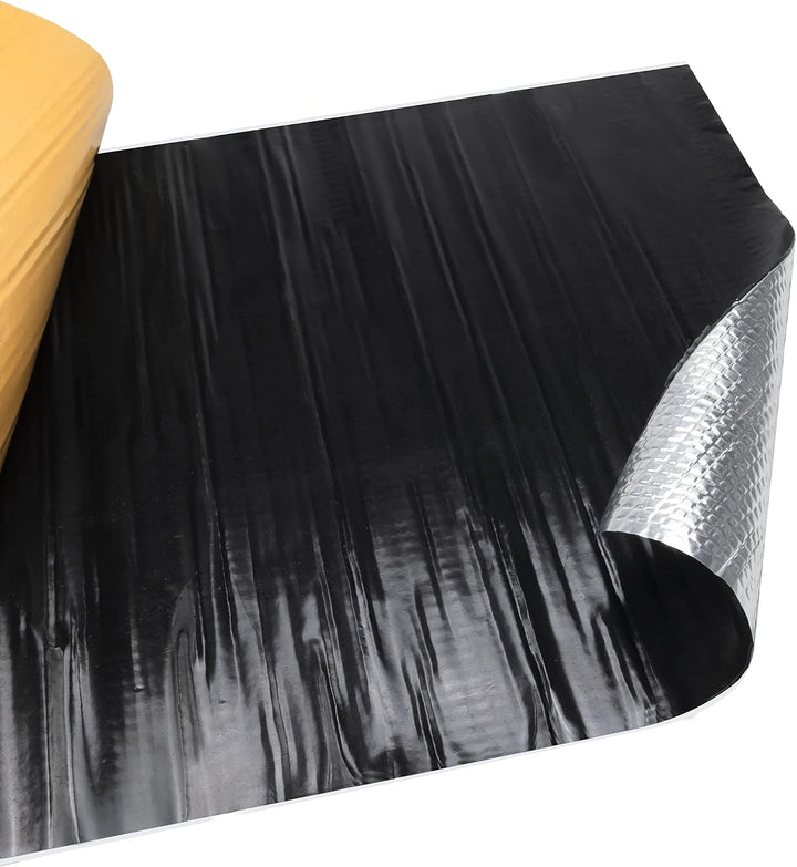 2 qm Alubutyl 50x400 cm Dämmmatte selbstklebend Anti Dröhn Matte Fahrzeugdämmung