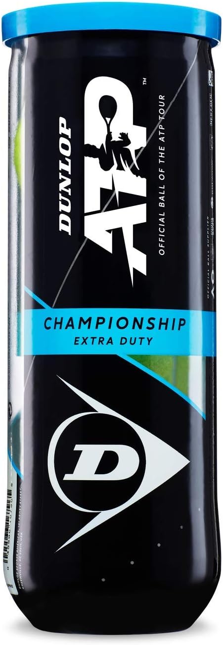 Dunlop ATP Championship Tennisbälle 4 x 3-Ball-Dosen, 4 x 3-Ball-Dosen