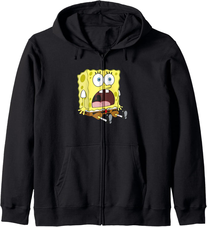 SpongeBob SquarePants Surprised SpongeBob Meme Kapuzenjacke