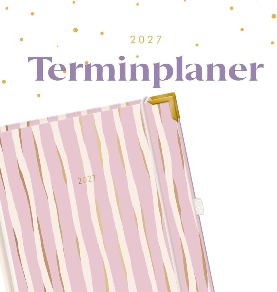 Terminplaner A5 Premium 2027 Bunt: Premium-Terminplaner, Bunt