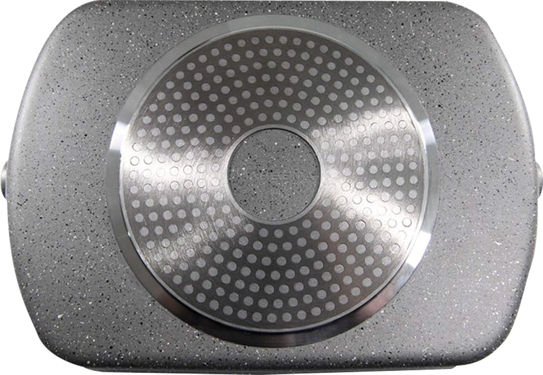 BRUNNER Camping Alu Kochgeschirr Bratpfanne Pfanne Gourmet Rock Grill PAN 26x26