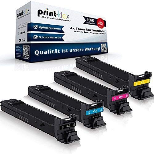kompatibler XXL Toner Set-(alle 4 Farben) XXL A0DK152, A0DK452, A0DK352, A0DK252 Magiccolor