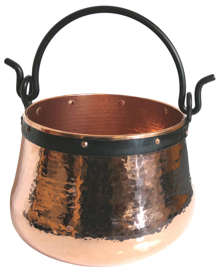 Dr. Richter® Kupferkessel 20L mit schmiedeeisernem