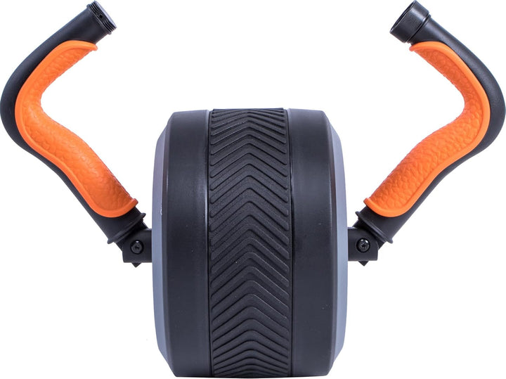Pure2Improve Unisex-Adult 2 in 1 Core Training Bauchrad & Kettlebell Bauchrad/Kettlebell, Schwarz, E