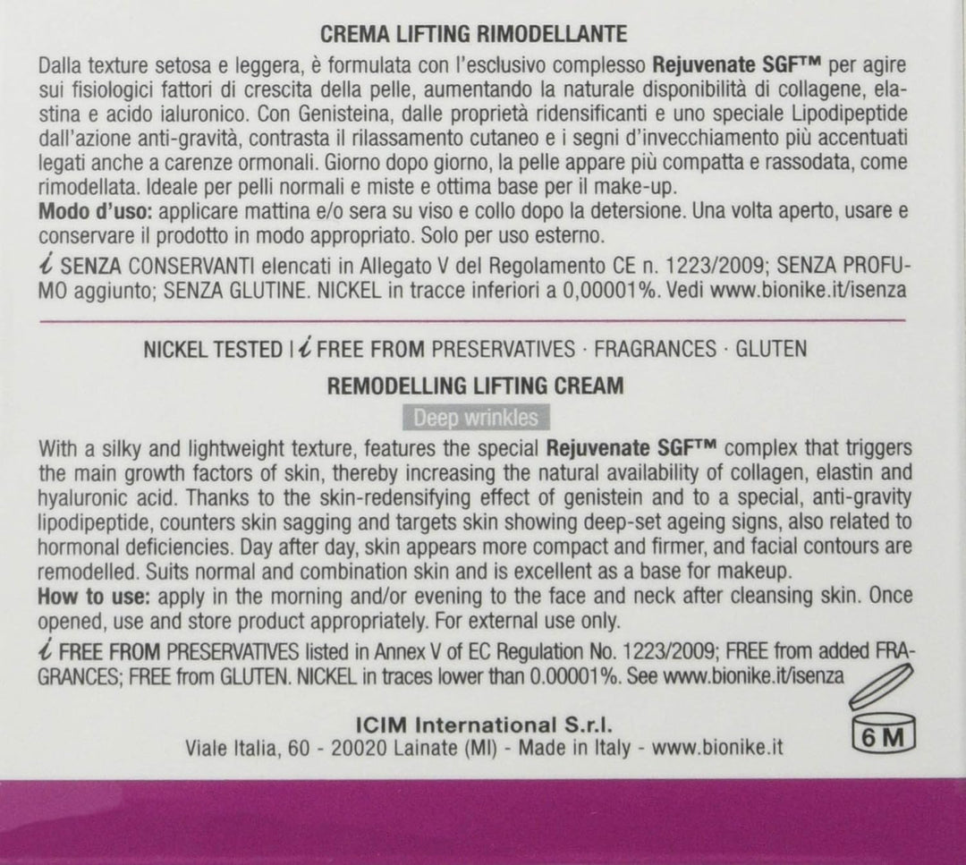 Bionike Gesichtscreme Defence Xage Ultimate 50 ml, Preis/100 ml: 59.98 EUR