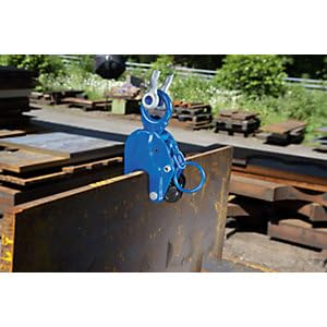 Planeta F00001 Hebeklemme VLC-1 | 1000 kg Tragfähigkeit | 0-22 mm Greifbereich | 3,5 kg Gewicht 1000