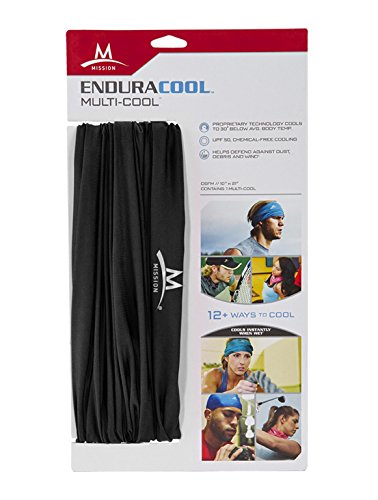 Mission Cool Multi-Headwear Einheitsgrösse Schwarz, Einheitsgrösse Schwarz