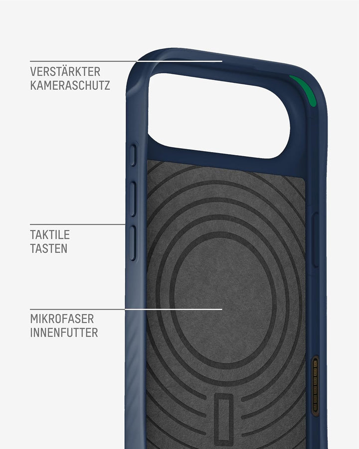Mous Hülle für iPhone Air 6,5", kompatibel mit MagSafe [Kamerasteuerung Cover] - Limitless - Schütze