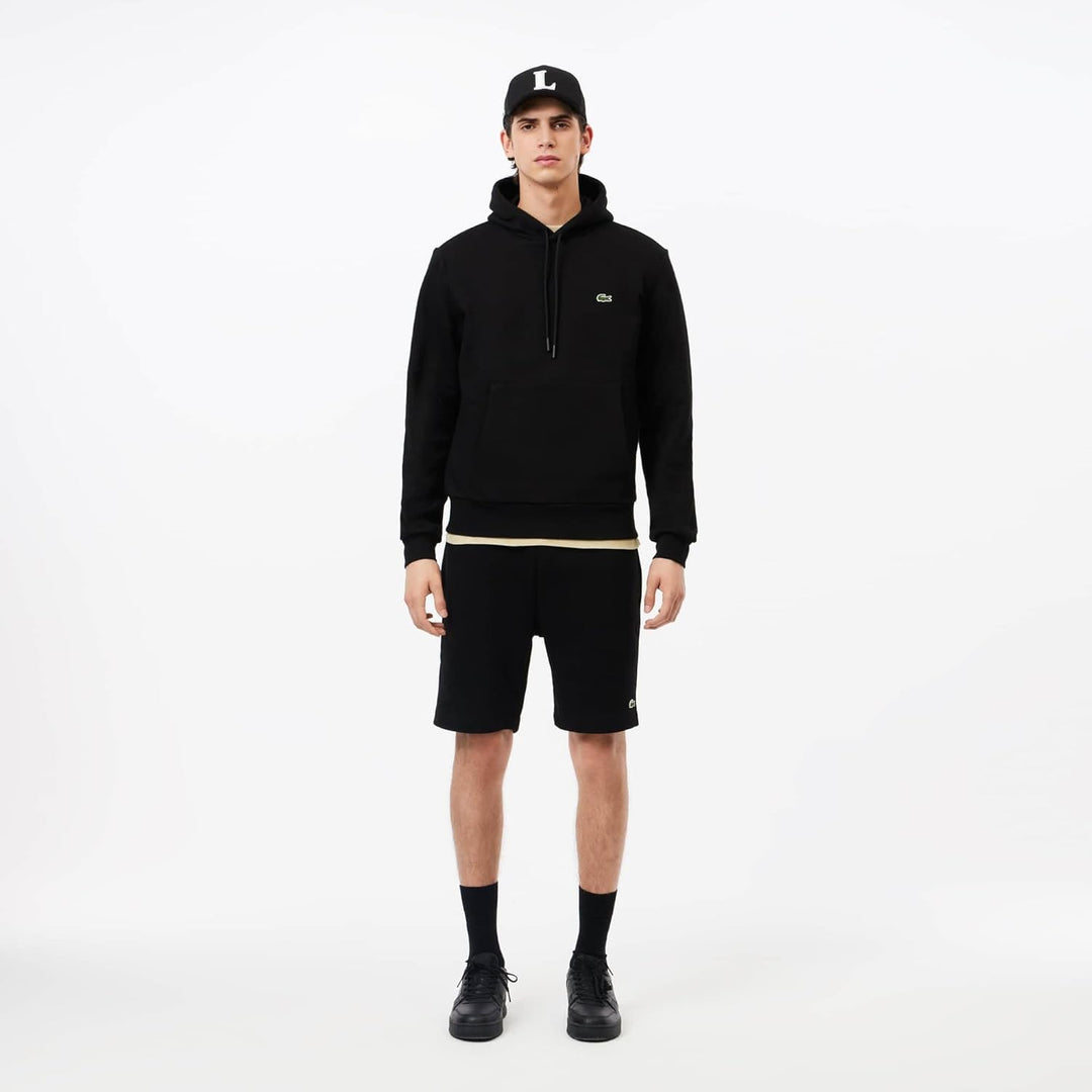Lacoste Herren Klassische Shorts XL Schwarz, XL Schwarz