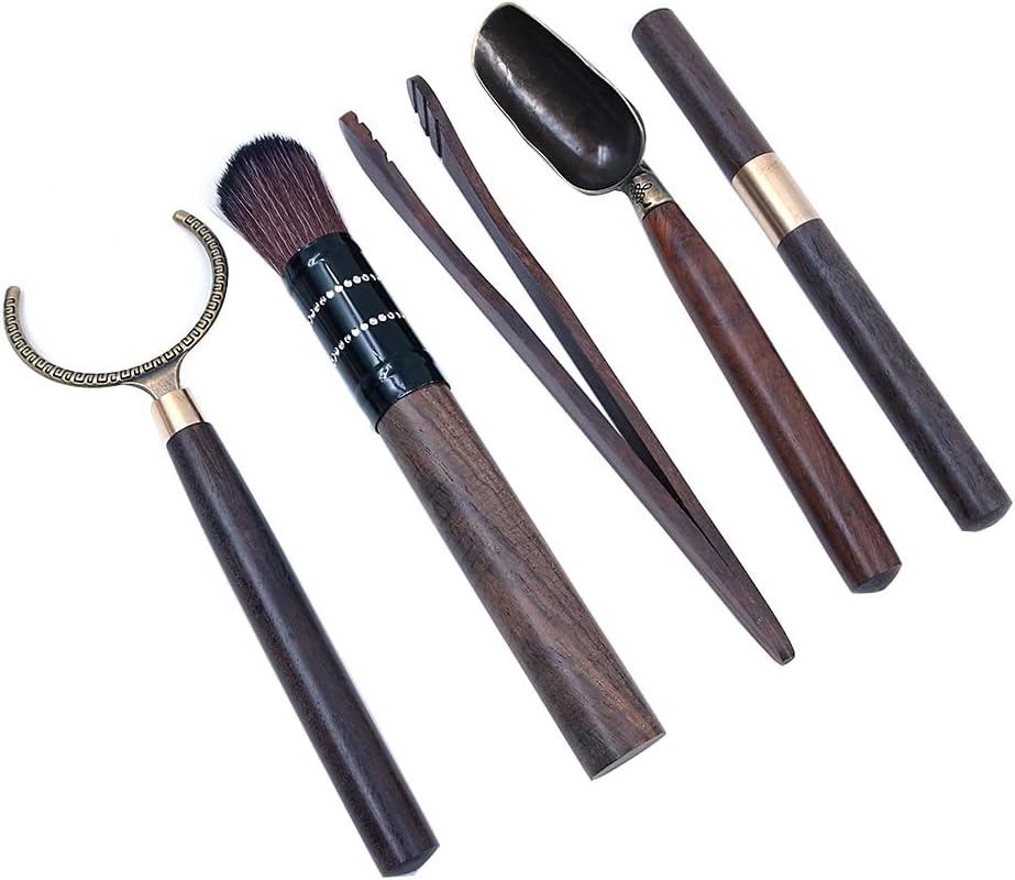 Alnicov Kung Fu Tea Set Zubehör Daquan Tea Zeremony Sechs Herren Set Tee Zubereitung Werkzeug Tee-St