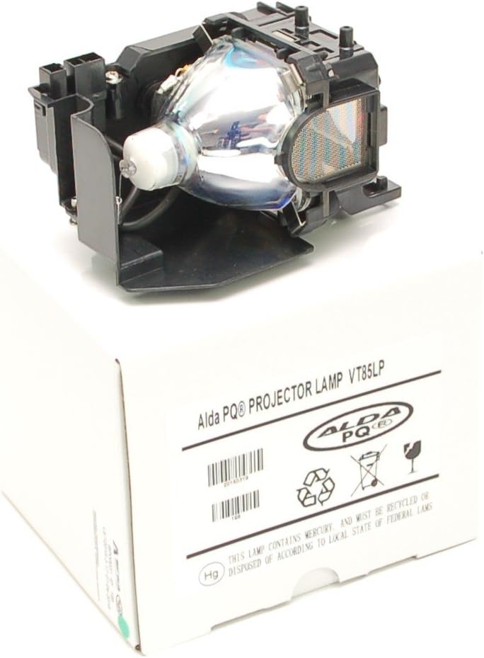 Alda PQ-Premium, Beamerlampe/Ersatzlampe für NEC VT695 Projektoren, Lampe mit Gehäuse