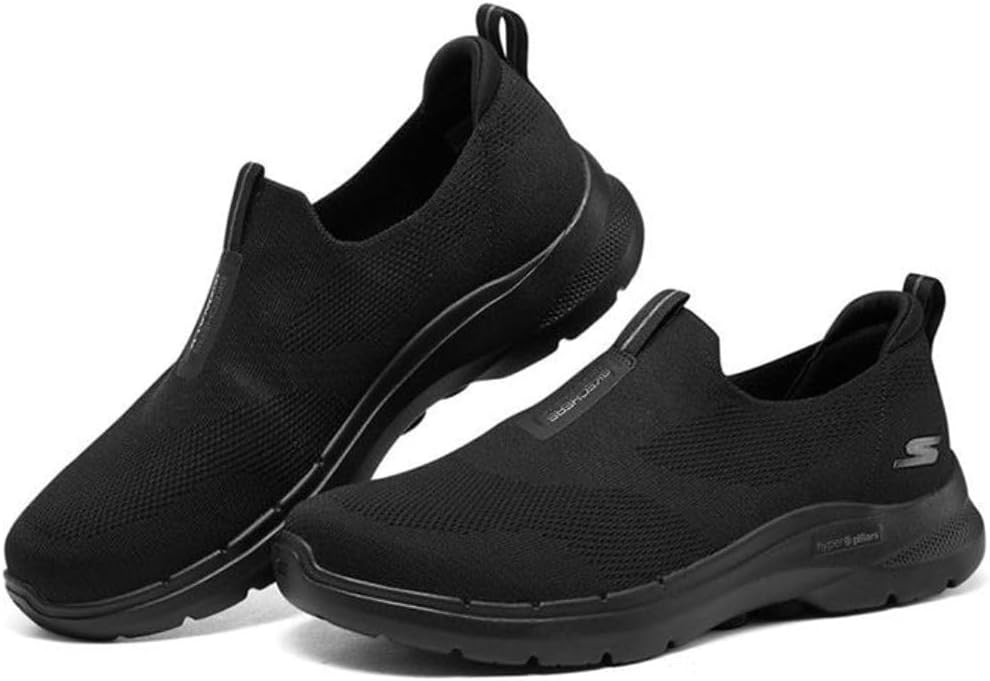 Skechers Herren Gowalk 6 – Stretch-Passform Zum Reinschlüpfen, Athletischer Performance-wanderschuhW