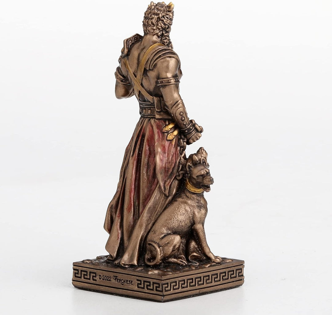 Veronese Design Griechische Götter Miniaturfigur (Hades, Bronze) Hades Bronze, Hades Bronze