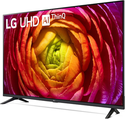 LG 43UR74006LB 109 cm (43 Zoll) UHD Fernseher (Active HDR, 60 Hz, Smart TV) [Modelljahr 2023] 43 Zol