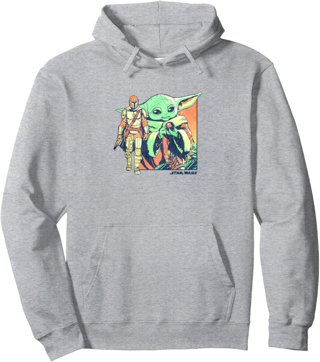 Star Wars The Mandalorian Child Fade Pullover Hoodie