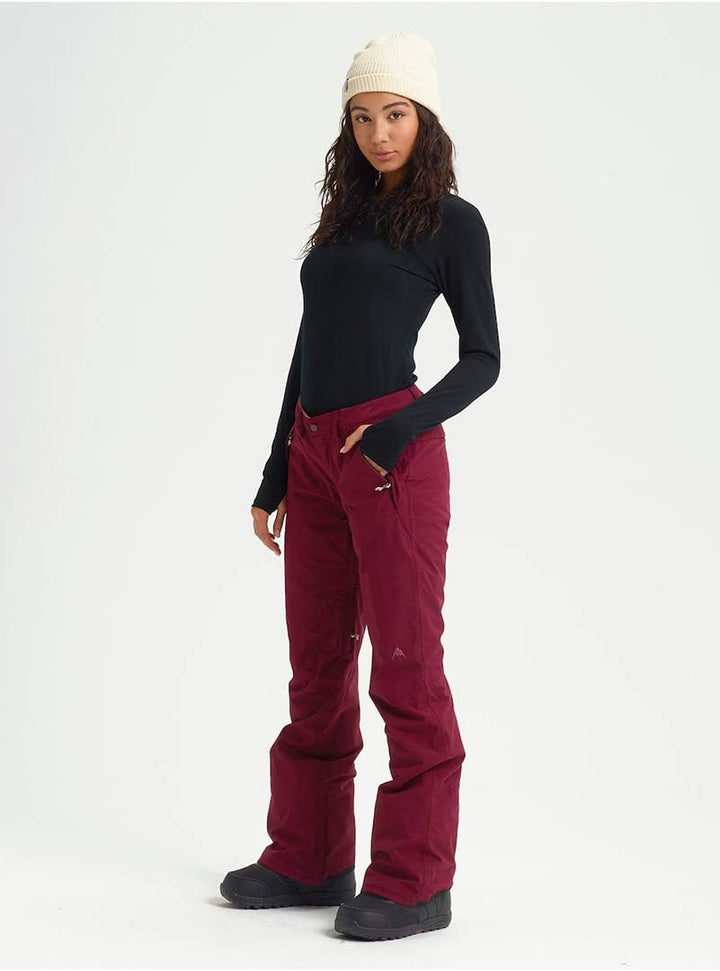 Burton Damen Society Snowboard Hose XS Port Royal Heather, XS Port Royal Heather