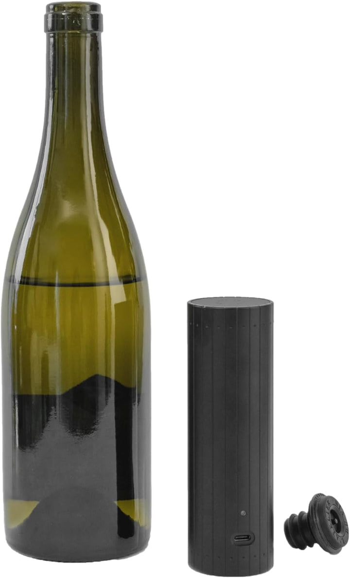 L’ATELIER DU VIN – Elektrische Weinpumpe Gard’Vin On/Off Power + 3 Stopfen – Bewahrt die Aromen Ihre