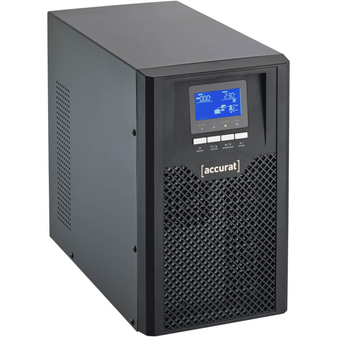 Accurat UPS Unterbrechungsfrei Stromversorgung Guard 2000-2000VA /1800W, AC, LCD, RS232, Batterieküh