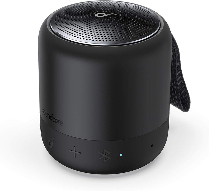 Anker Soundcore Mini 3, Bluetooth-Lautsprecher mit BassUp und PartyCast Technologie, USB-C, Wassersc