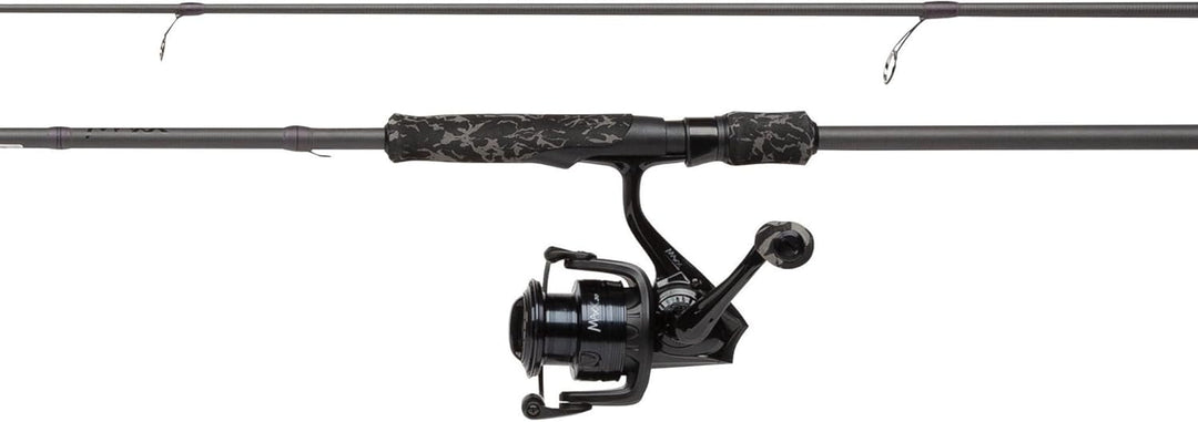 Abu Garcia MAX X BLACK OPS Spinnruten- und Rollen-Kombi-Setup – Köderangel-Spinn-Outfit 2.44 m |10-3
