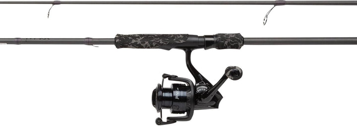 Abu Garcia MAX X BLACK OPS Spinnruten- und Rollen-Kombi-Setup – Köderangel-Spinn-Outfit 2.13 m |10-3