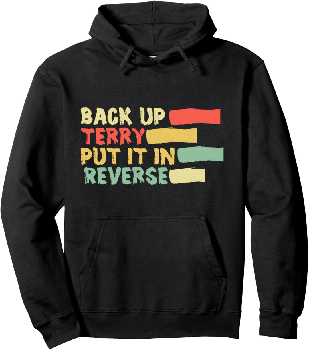 Back It Up Frottee Feuerwerk Amerikanische Flagge 4. Juli Pullover Hoodie