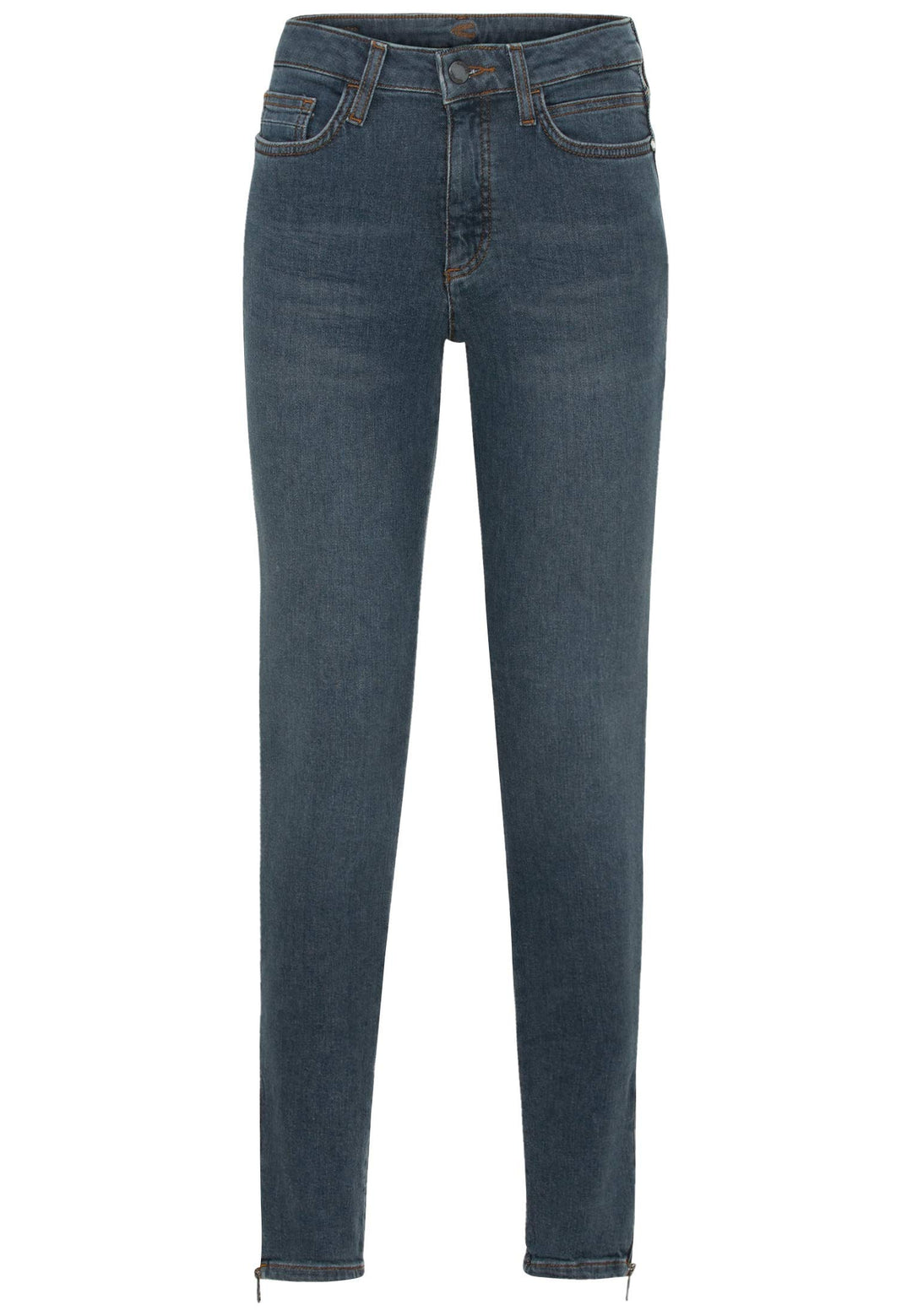camel active Damen Hose 33W / 30L Grey Blue Denim, 33W / 30L Grey Blue Denim