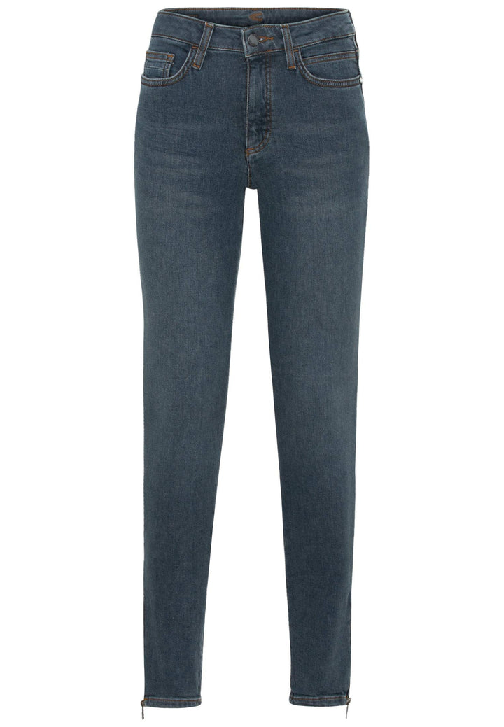 camel active Damen Hose 33W / 30L Grey Blue Denim, 33W / 30L Grey Blue Denim
