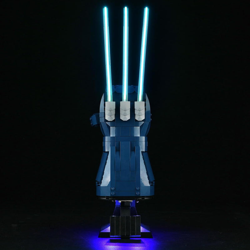 cooldac LED Licht Set für Lego 76250 Wolverine Adamantium Claws, Light Control Licht Set Kompatibel