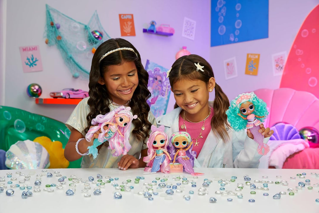 L.O.L. Surprise! Tweens - Mermaid Cleo Cove - Modepuppe mit Farbwechselndem Schwanz, Beweglicher Flo
