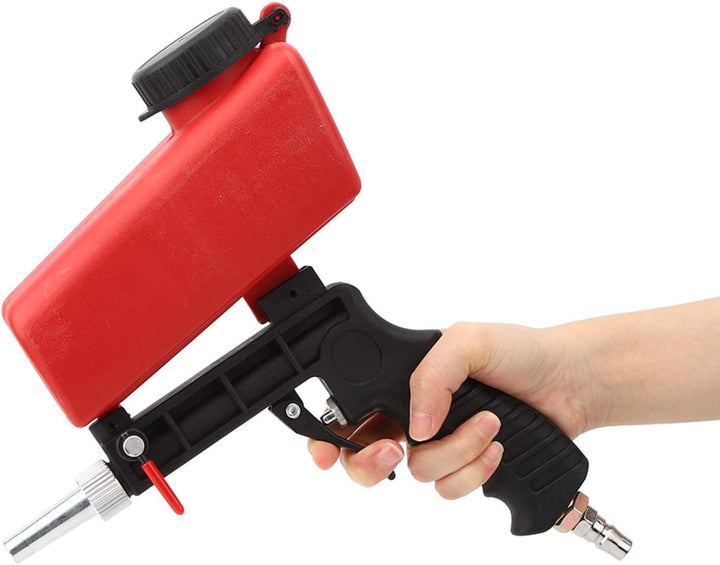 Sandstrahler, Hochdruckreiniger Sandstrahler Strahlwerkzeug Mini Handheld Tragbar Pneumatisch Alumin