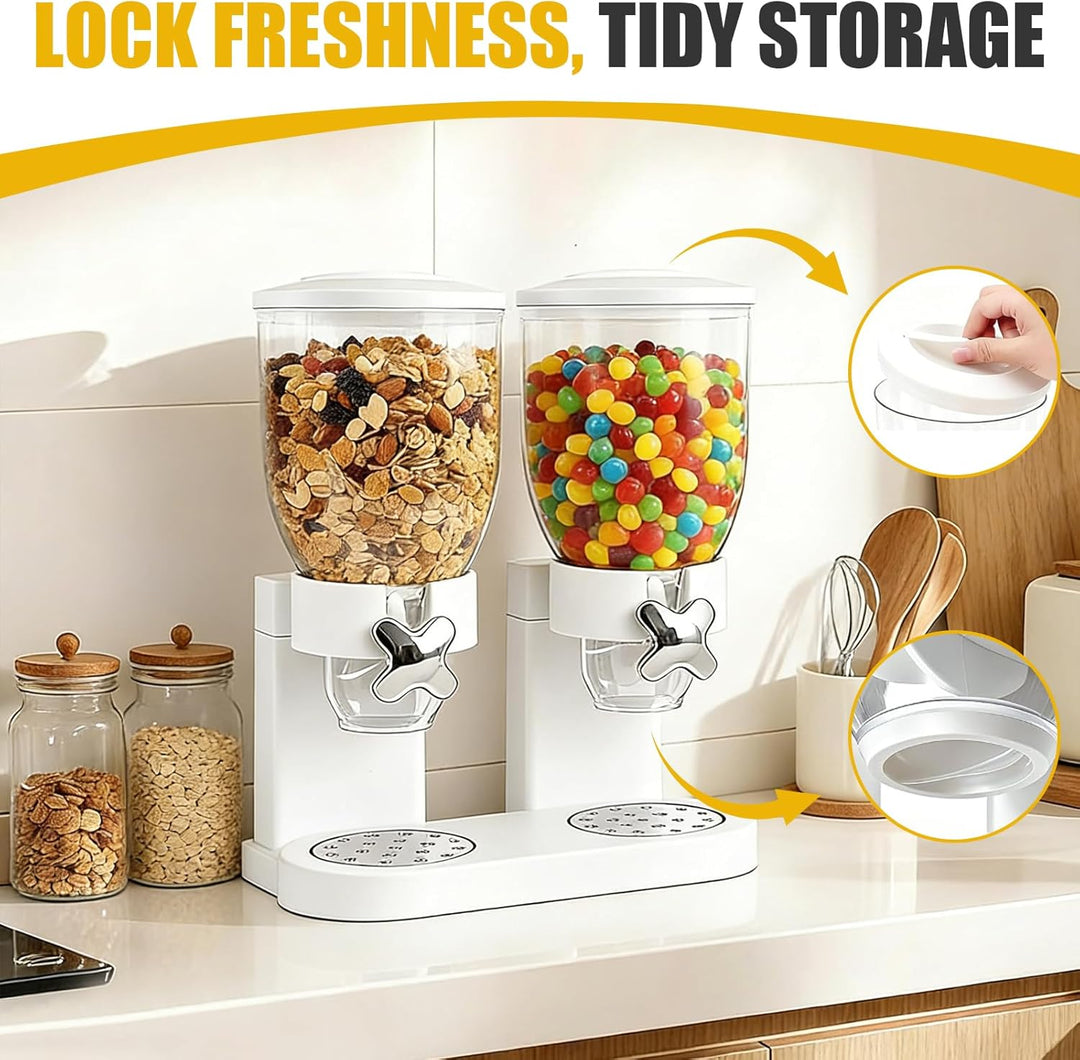 Cereal Dispenser 2L Luftdichter Müslispender für die Organisation des Küchenvorratsraums, Müslispend