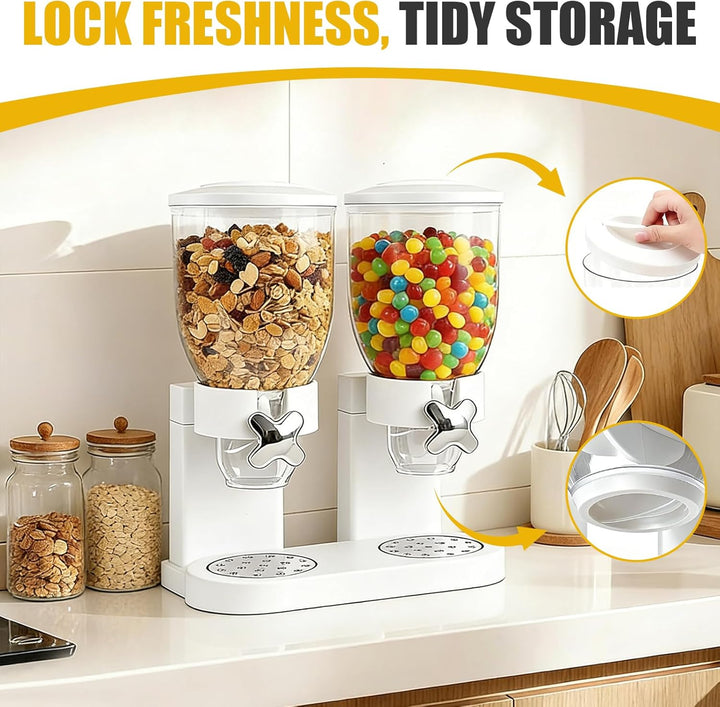 Cereal Dispenser 2L Luftdichter Müslispender für die Organisation des Küchenvorratsraums, Müslispend