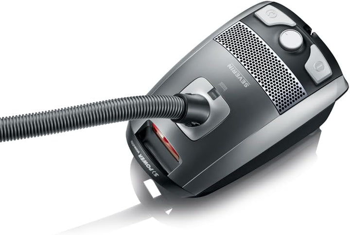 SEVERIN Bodenstaubsauger mit Beutel S'POWER, leistungsstarker Staubsauger mit praktischem Zubehör, l