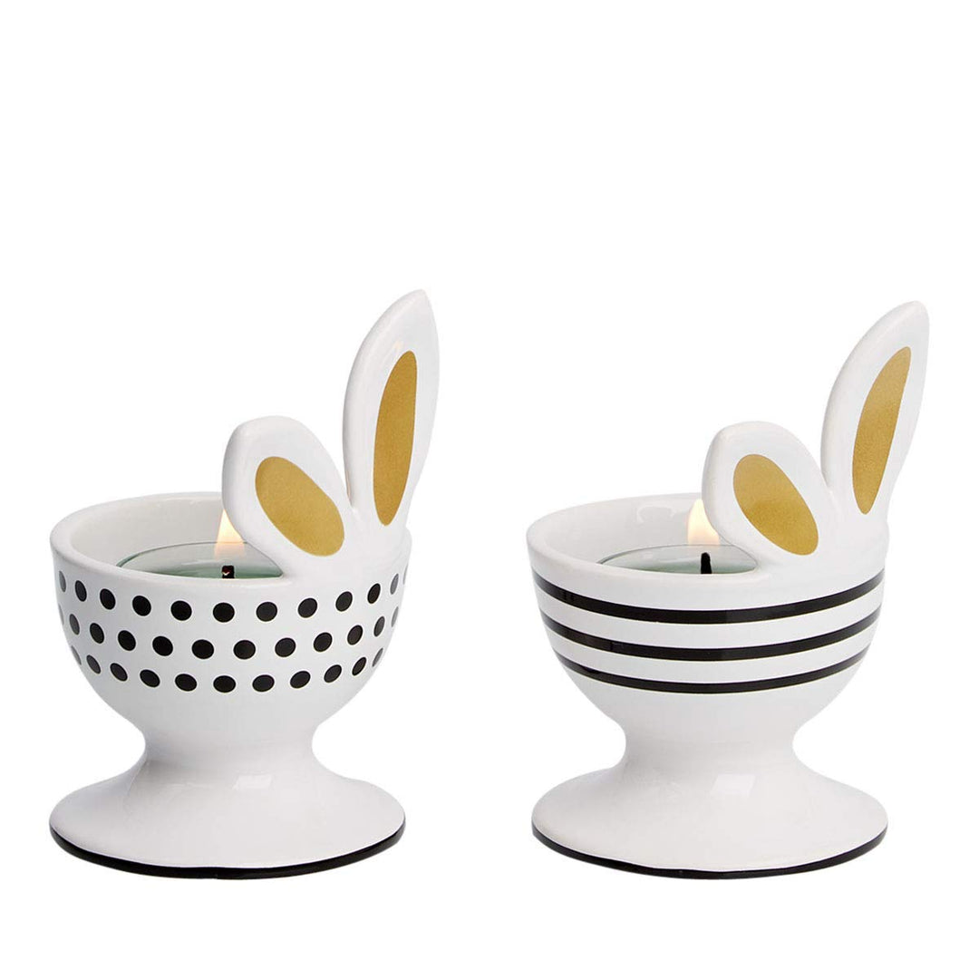 PartyLite Duo Toilettenpapierhalter Monsieur & Madame Hase