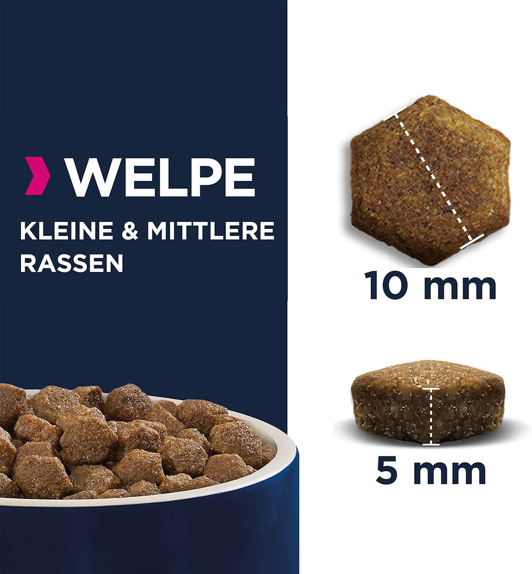 Eukanuba Welpenfutter getreidefrei mit Fisch für kleine und mittelgrosse Rassen - Trockenfutter ohne