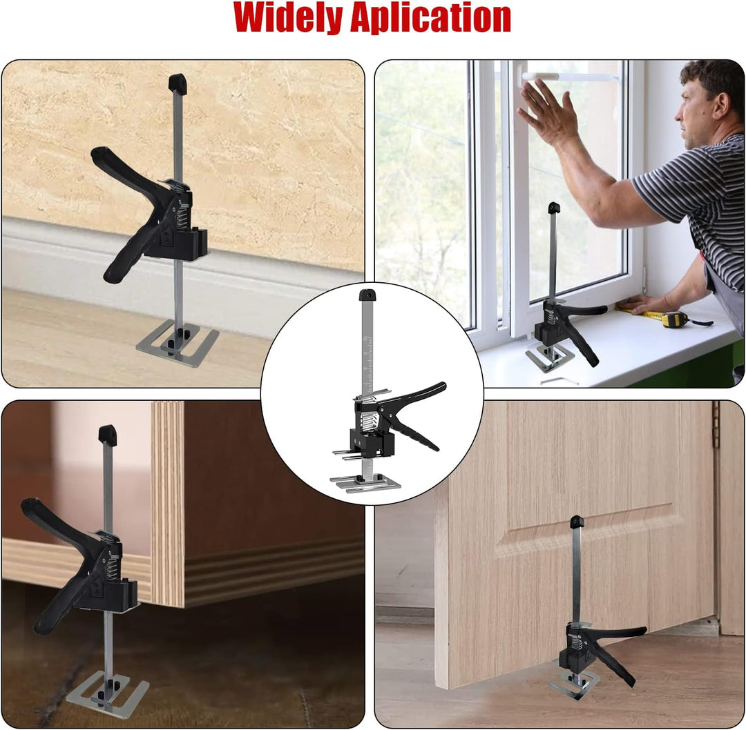 Arbeitssparender Heber, 2 Stück 38.8cm Arm Handwerkzeugheber mit Skala, Bis Zu 240 KG Fliesenheber H