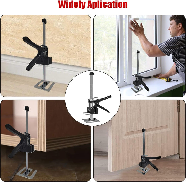 Arbeitssparender Heber, 2 Stück 38.8cm Arm Handwerkzeugheber mit Skala, Bis Zu 240 KG Fliesenheber H