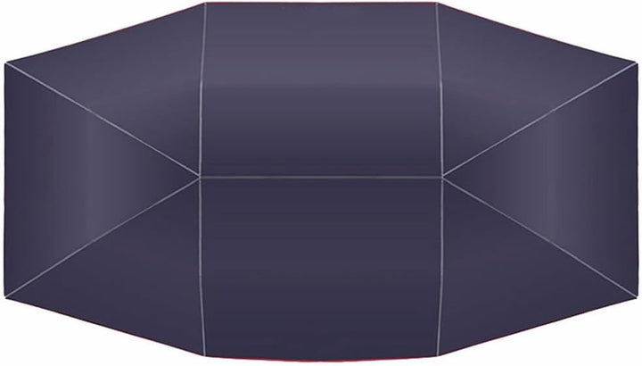 Universal Auto Sonnen Schutz Regen Schirm Abdeckung Zelt Tuch Uv Schutz Wasserdicht 4,2 X 2,1 M Silb
