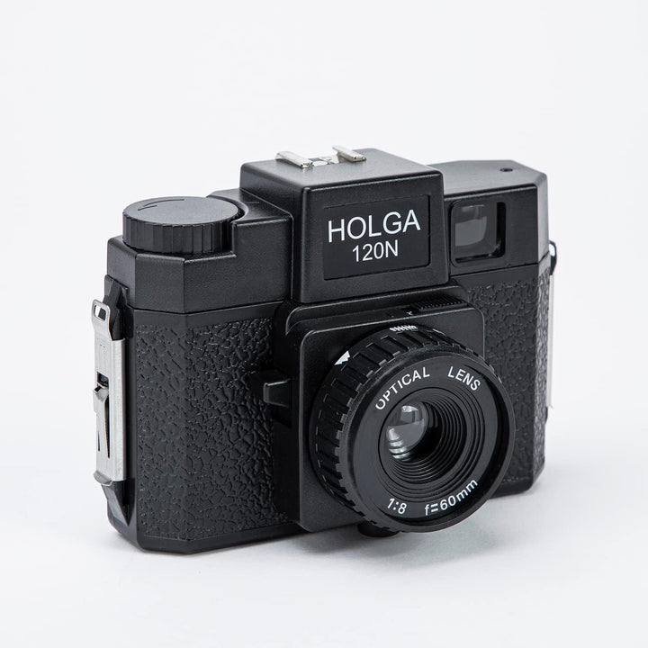 Holga 120N analoge Rollfim Kamera artLINE Optical Glas Lens