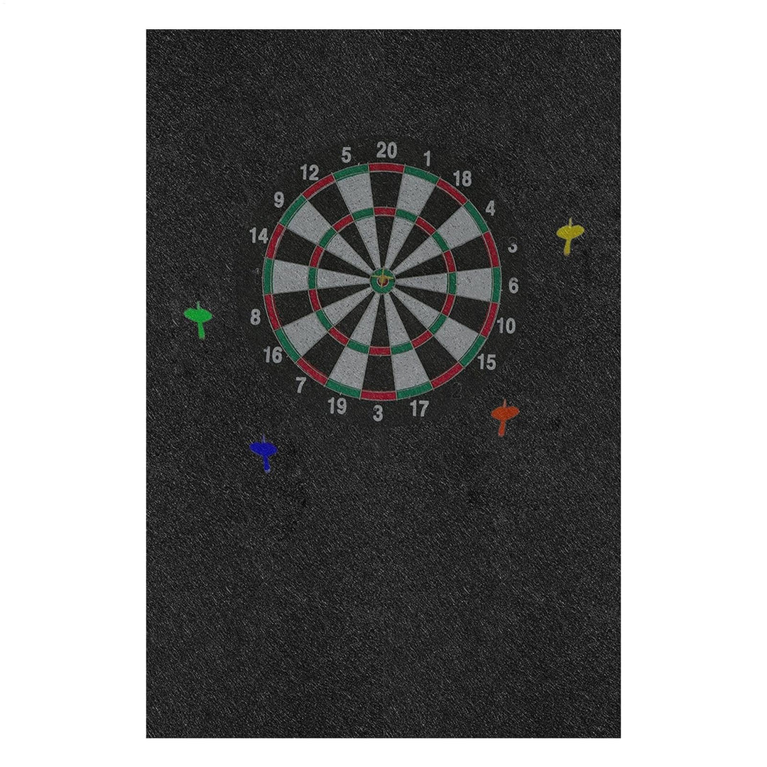 Doqeou Wandschutz Für Dartbretter, Dickes Filz Dartboard Hintergrund, Dartscheiben Schutz Für Büro G