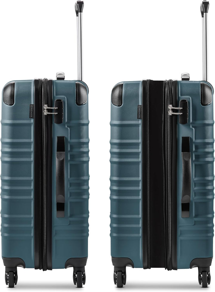 WENGER Check-in Koffer für Damen und Herren | mittelgrosser Trolley 46 x 26 x 65 cm aus hochwertigem