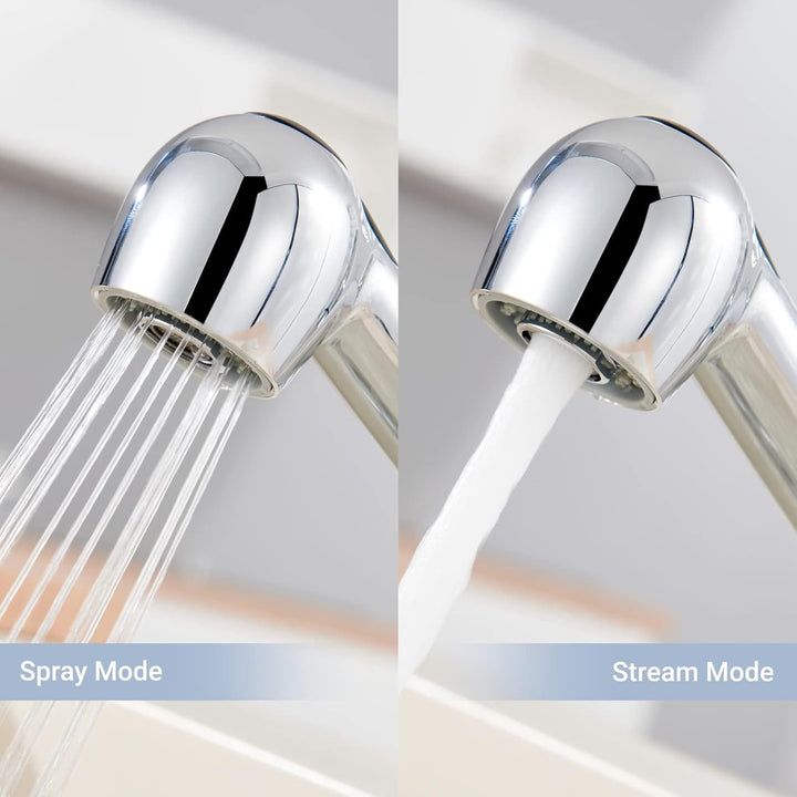 DETBOM Brausekopf Küche mit 2 Strahlarten-Strahl und Brause, Geschirrbrause Ersatzkopf mit Wasserspa