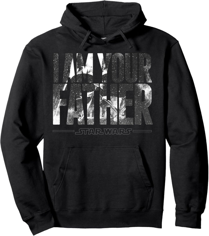Star Wars Darth Vader I Am Your Father Face Logo Pullover Hoodie