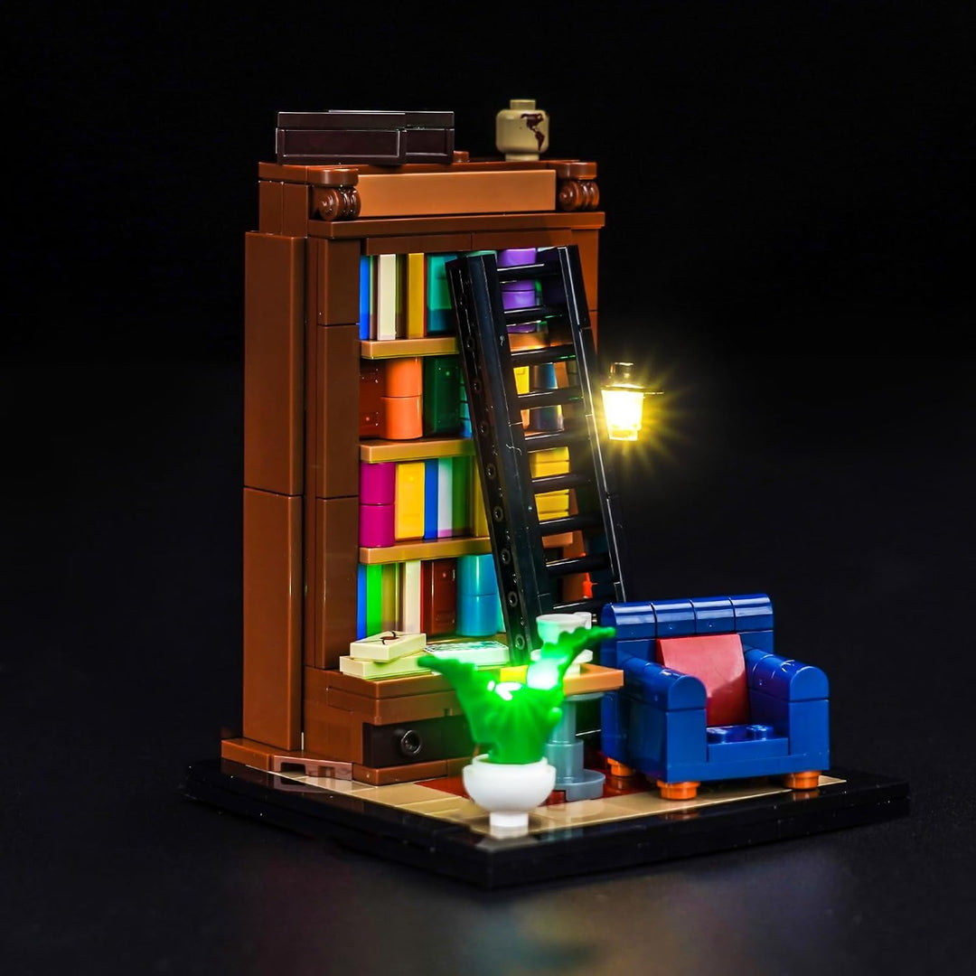 Led Licht Set Kompatibel mit Lego 40698 Books Are My Passion (Kein Modell), Dekorationsbeleuchtungss